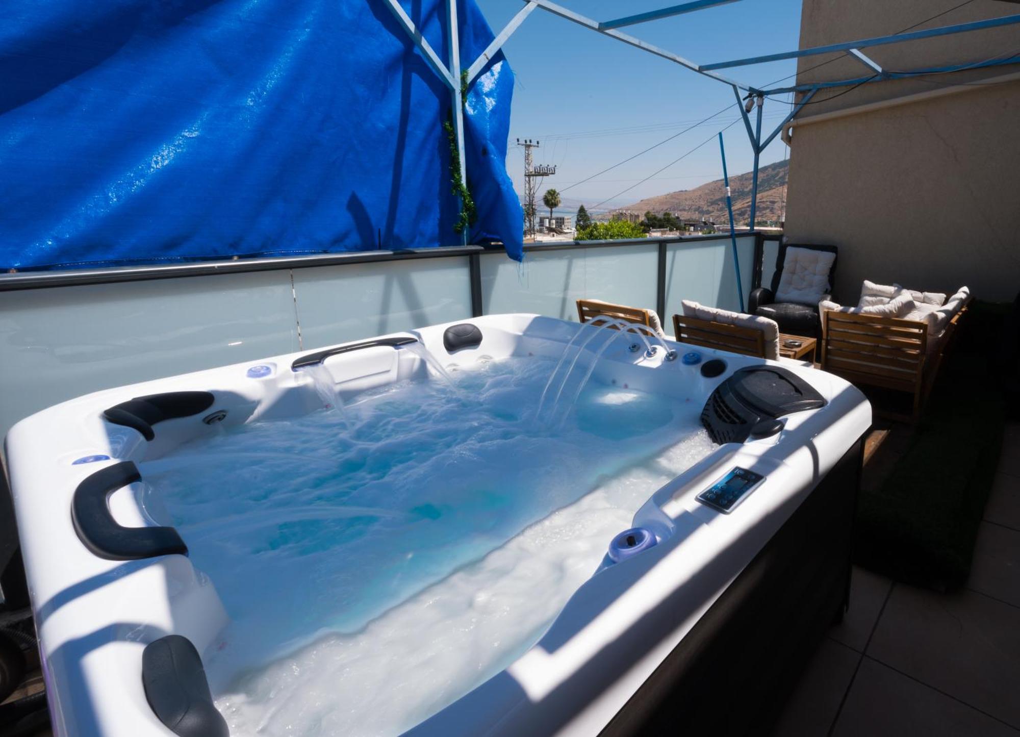 Levication 2 Bedrooms Pool&Jacuzzi Tibériade Extérieur photo